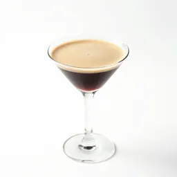 Espresso martini with crema