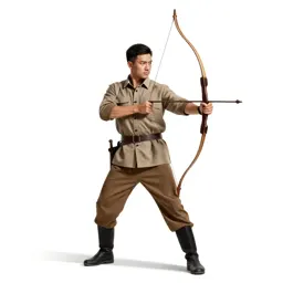 Mounted steppe archer