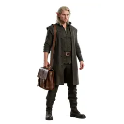 Tiefling scholar with a satchel