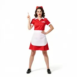 1950s diner waitress