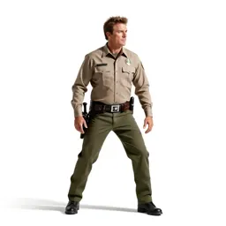 Wild West sheriff