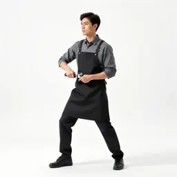 Barista with a portafilter