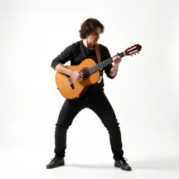 Flamenco guitarist