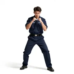 Train conductor with a punch