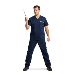 Colony medic with a diagnostic wand