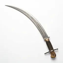 Curved scimitar