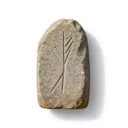 Rune-carved standing stone