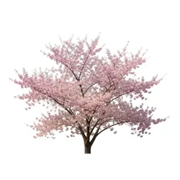 Cherry blossom cluster