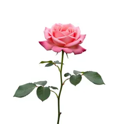 Single garden rose