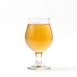 Craft beer in a tulip glass