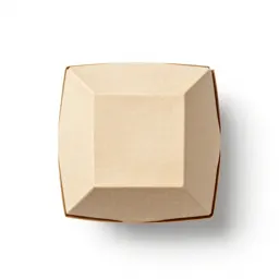 Folded takeaway noodle box