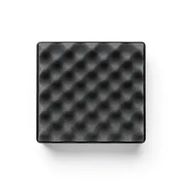Hard camera case with foam