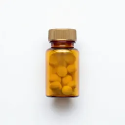 Pill bottle with a child cap