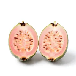 Feijoa cut in two