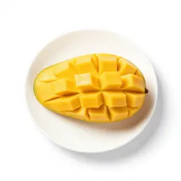 Mango cheek scored