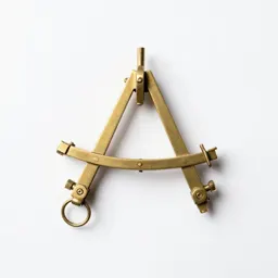 Brass sextant