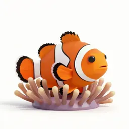 Clownfish in an anemone