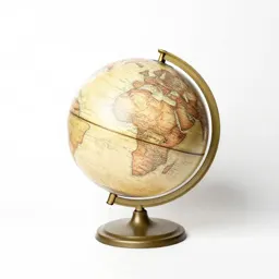 Globe on a stand