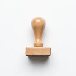 Rubber stamp set