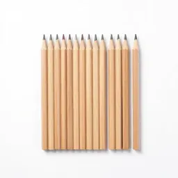 Set of coloured pencils