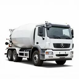 Cement mixer truck