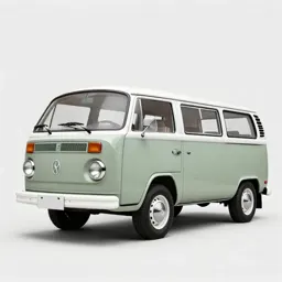 Vintage campervan