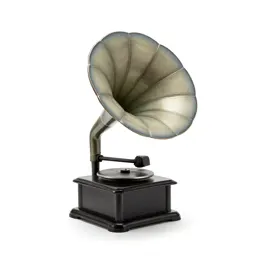 Phonograph with a horn