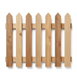 Picket fence section