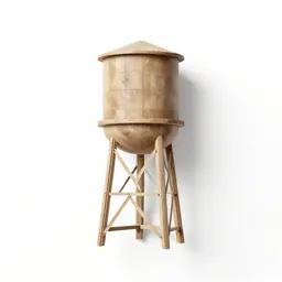 Water tower model