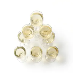 Champagne tower