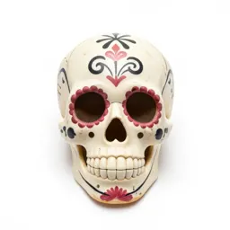 Day of the dead sugar skull