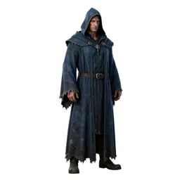 Necromancer in tattered robes