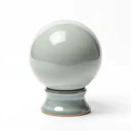 Crystal ball on a stand
