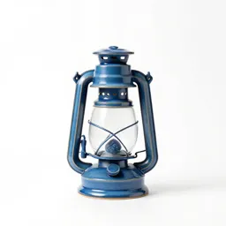 Lantern of blue flame