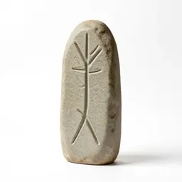 Rune-carved standing stone