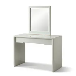 Vanity table with a mirror