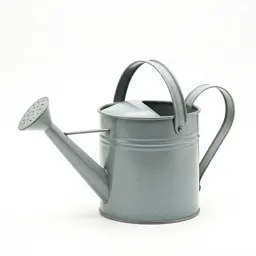 Galvanised watering can
