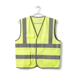 Hi-vis vest on a hook