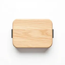 Lunch box with clips