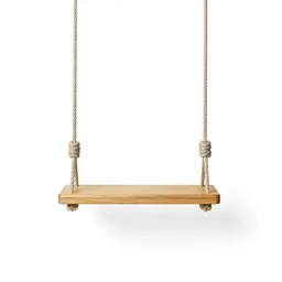 Swing seat on ropes