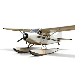 Bush plane on floats