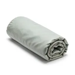 Sleeping bag rolled up