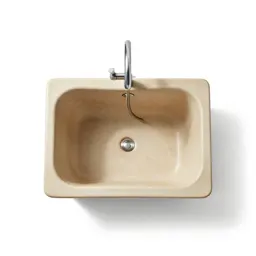 Bathing tub with a hose