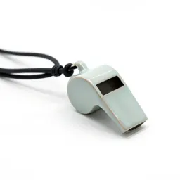 Whistle on a lanyard