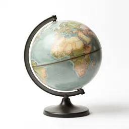 Globe on a stand