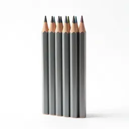 Set of coloured pencils