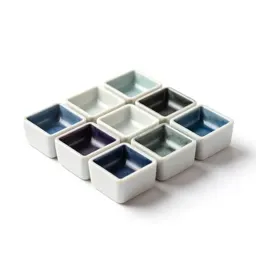Set of watercolour pans