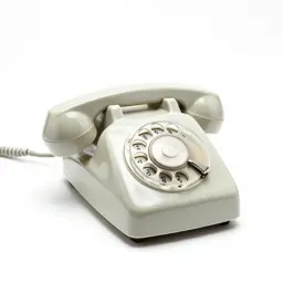 Rotary dial telephone