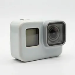 Action camera in a housing