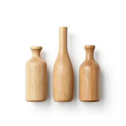 Bud vase trio